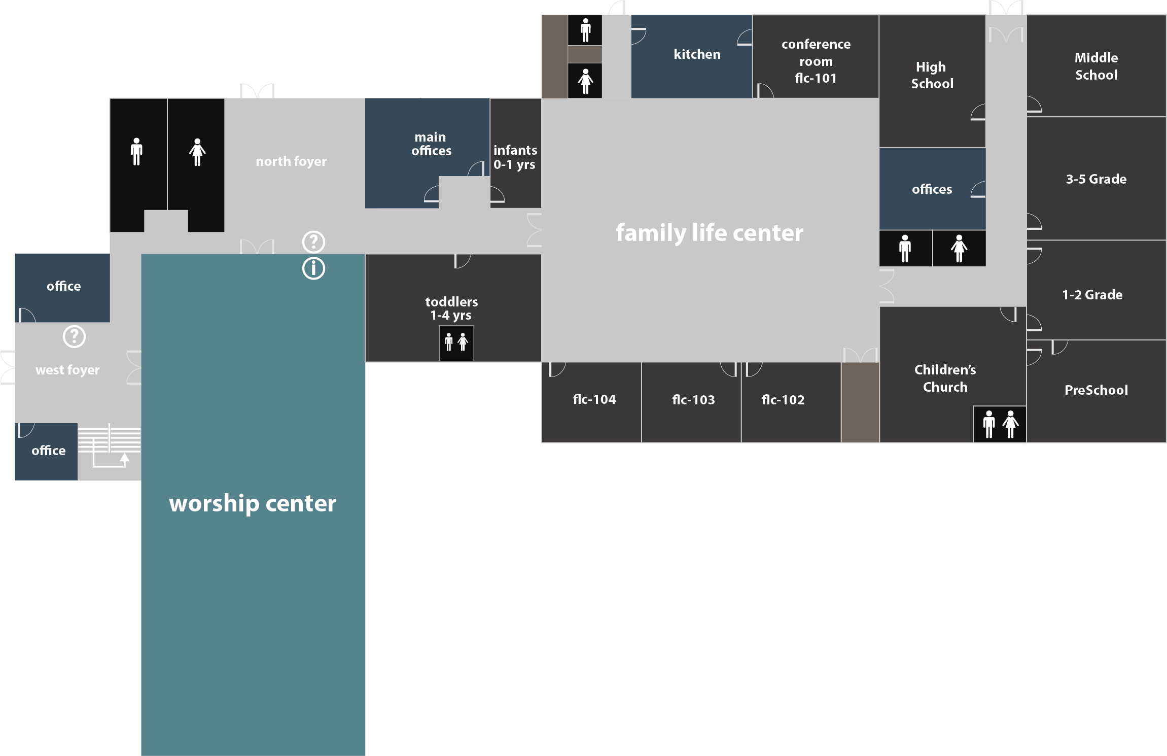 NLCC updated floor plan